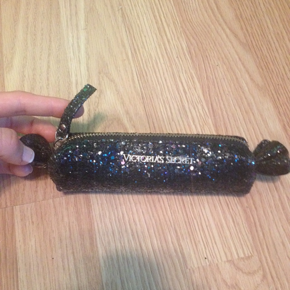 Victoria's Secret wrapper shaped accessory bag